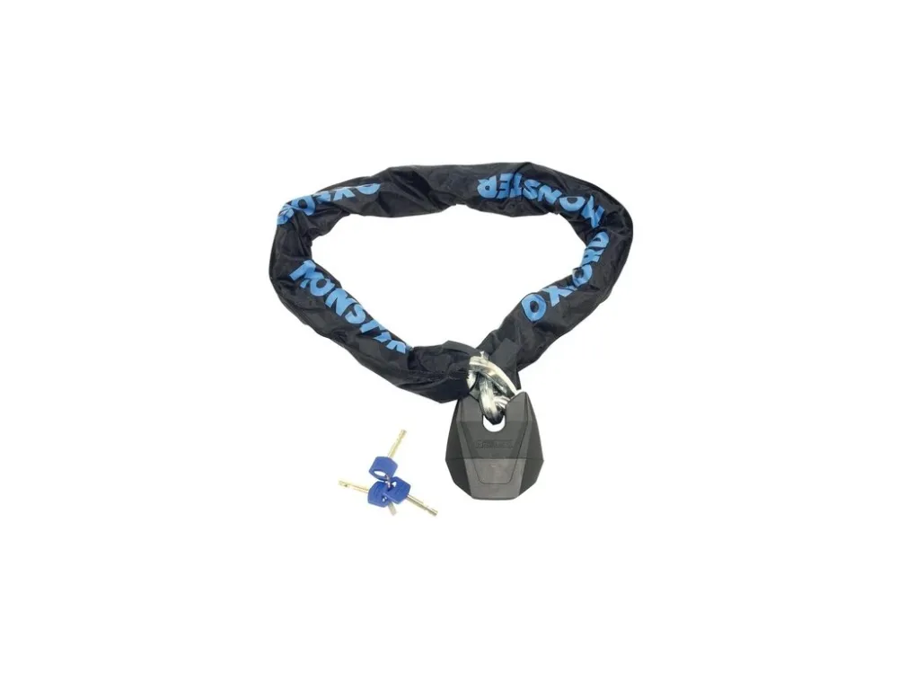 řetězový zámek OXFORD MonsterXL, délka 2 m Kód M005-86 Zlevněný