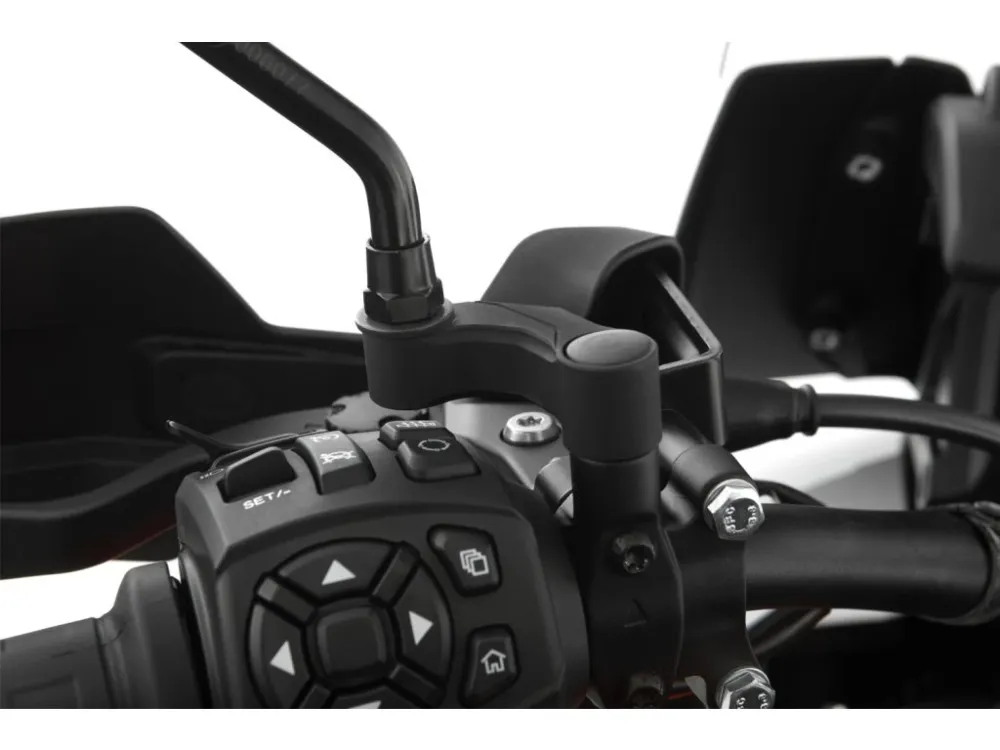 Jen Po Omezenou Doba sada rozšíření zrcátek WUNDERLICH černá pro HARLEY DAVISON 1250 PAN AMERICA Kód 90350-002